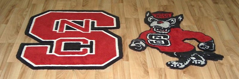 Custom North Carolina State Logo Rug